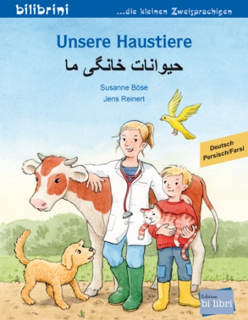Unsere Haustiere - Kinderbuch in Deutsch und Persisch
