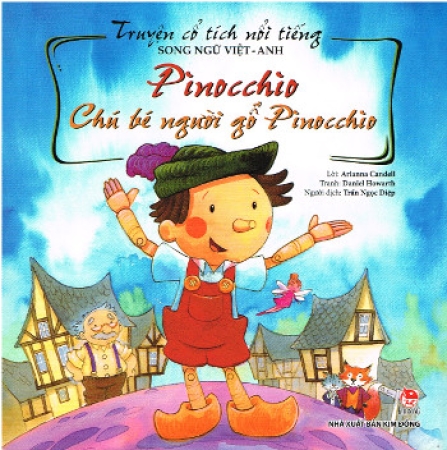 Bilingualer Pinocchio in Vietnamesisch und Englisch