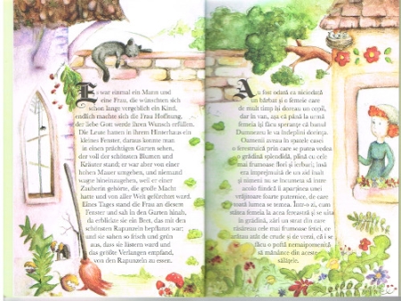 Rapunzel in Deutsch und Rumänisch