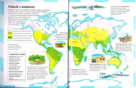 Mein erster Atlas der Welt in tschechischer Sprache