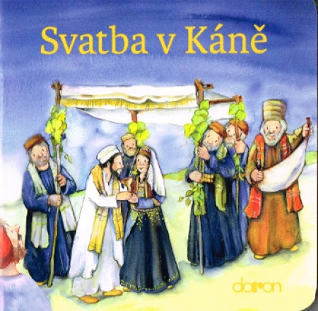 Die Hochzeit zu Kana - Mini-Bilderbuch inTschechisch