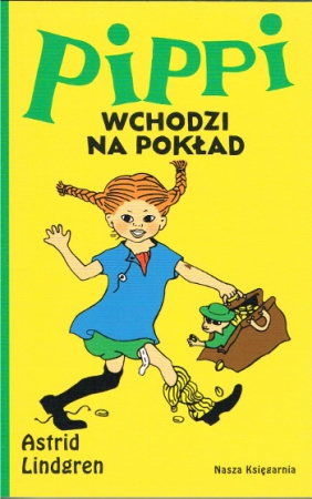 Pippi Langstrumpf geht an Bord von Astrid Lindgren - Polnische Ausgabe