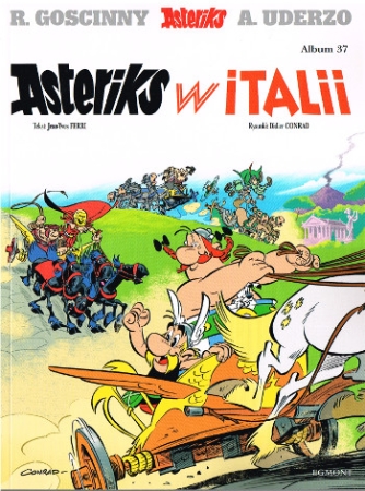 Asterix Band 37: Asterix in Italien in Polnisch
