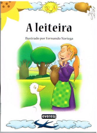 Die Milchmagd und ihr Eimer in Märchen in portugiesischer Sprache