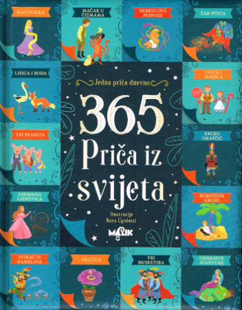 365 Priča iz svijeta – 365 Geschichten aus aller Welt | Kinderbuch Bosnisch