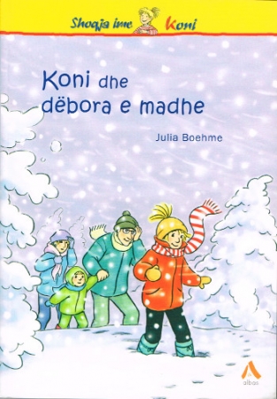 Conni und der große Schnee in Albanisch
