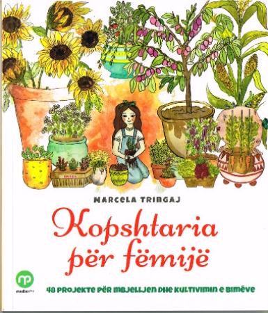 Gartenarbeit für Kinder - Buch in Albanischer Sprache