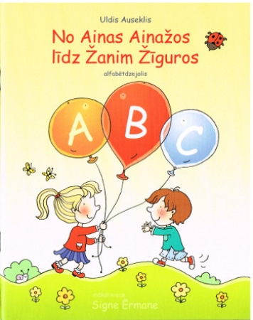 Ein Lese- und Malbuch zum Üben der Lettischen Schrift für Kinder
