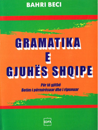 Albanische Sprachgrammatik für jedermann von Bahri Beci (Mängelexemplar)