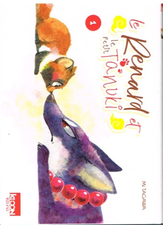 Manga in Französisch - Le renard et le petit tanuki