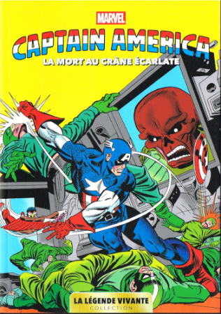 Comic - Captain America Band 3 - Französische Ausgabe  Captain America - La Légende Vivante T03 : La mort au crane ecarlate