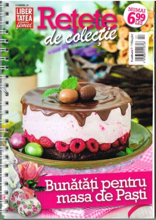 Heft zu Kochen auf Rumänisch  von Mai 2019