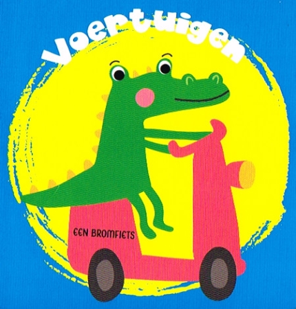 Pappbilderbuch in Niederländisch zum Thema Fahrzeuge
