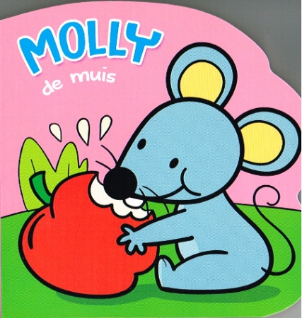 Pappbilderbuch in Niederländisch - Molly de muis