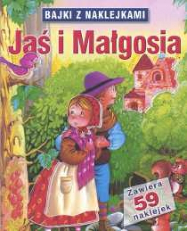 Hänsel und Gretel als Stickerheft