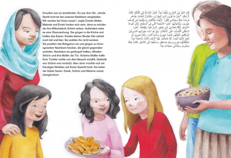 Emek, Melanie und das Ramadanfest - Arabisch und Deutsch