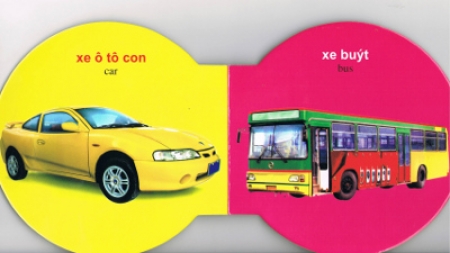 Fahrzeuge- Pappbilderbuch in Vietnamesisch