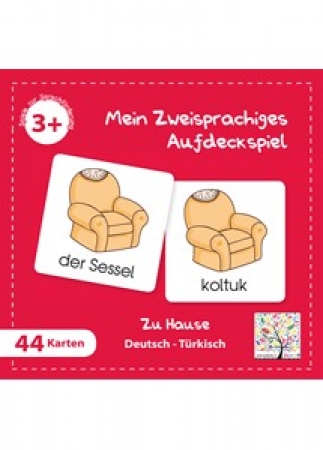 Mehrsprachiges Aufdeckspiel Zu Hause, Deutsch-Türkisch