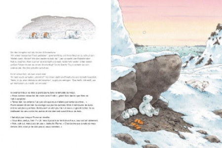 Kleiner Eisbär; Zweisprachiges Kinderbuch Deutsch-Französisch