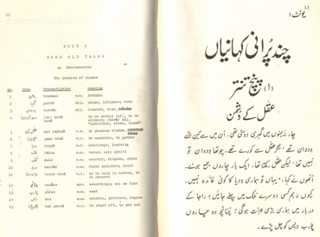 Urdu: Readings in Literary Urdu Prose